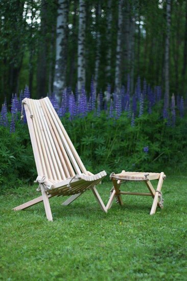 Ecofurn Ecochair Pine White oiled