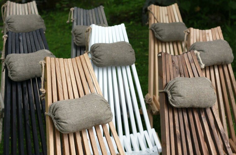 Ecofurn Ecochairs in diverse hout kleuren