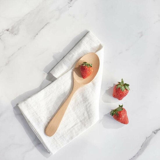 Bambu Serving Spoon, opscheplepel en lepel van bamboehout