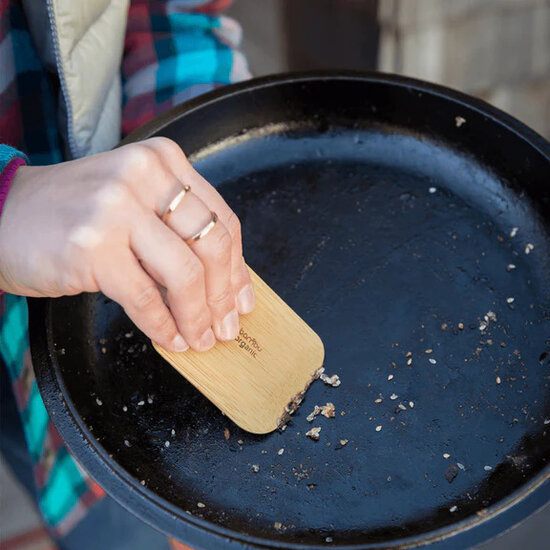 Bambu Pot and Pan Scraper, pannenlikker van duurzaam hout