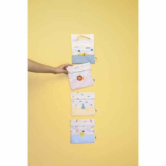 The Cotton CLoud Sandwich Bag, herbruikbaar lunchzakjes