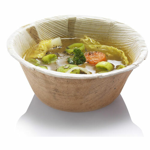 Palmblad kom 300ml met soep