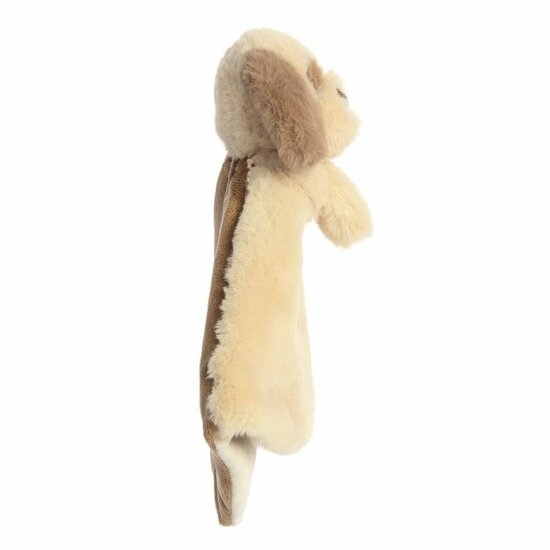 Zijaanzicht Ebba knuffeldoekje Toddy de Hond - Eco webshop GreenPicnic