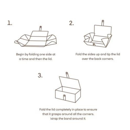 Vouwinstuctie Uhmm box Greenpicnic