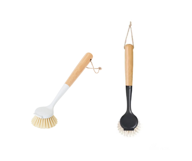 Vigar afwaskwasten van bamboe en PLA