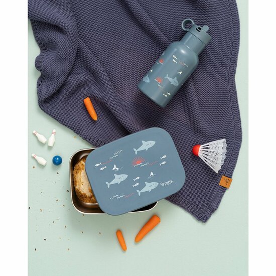 Fresk Shark lunchbox en drinkfles van RVS