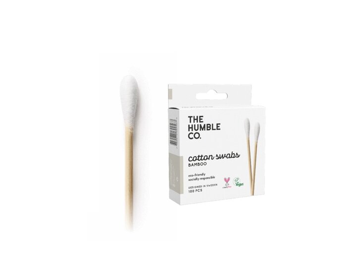 Humble cotton swabs, bamboe wattenstaafjes