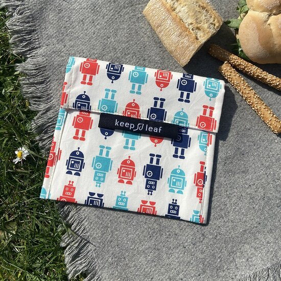Keepleaf Baggie Robot, lunchzakje
