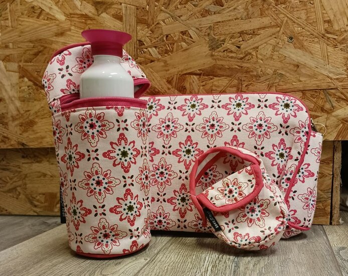 Keep Leaf Floral tasjes van Biologisch katoen bij Greenpicnic