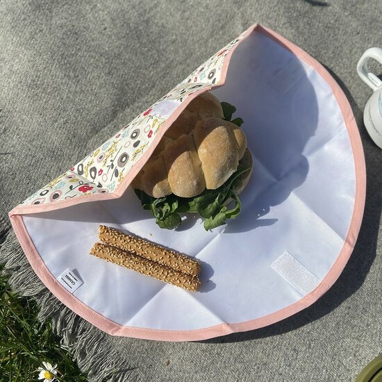 Keep LEaf lunchwrap bloom, opvouwbare lunchverpakking