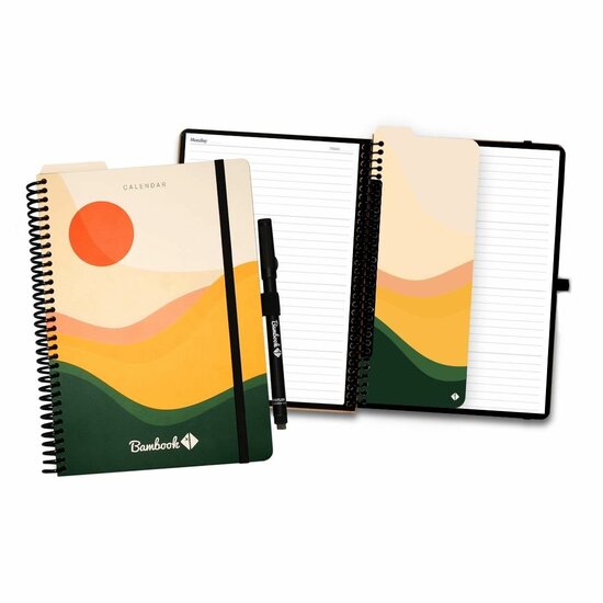 Bambook Calender Original, herschrijfbare agenda 