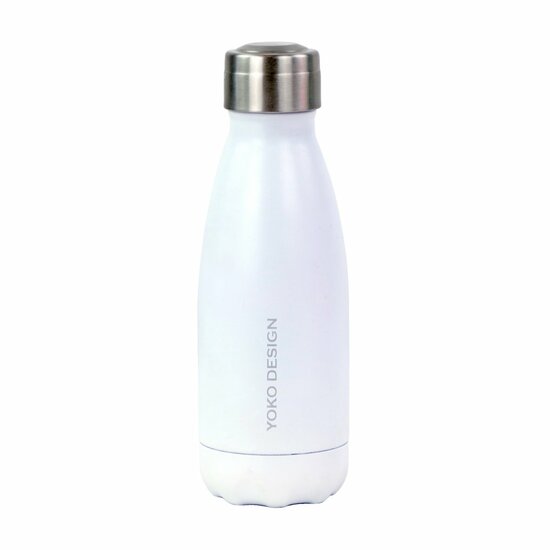 Klein wit thermosflesje 260ml