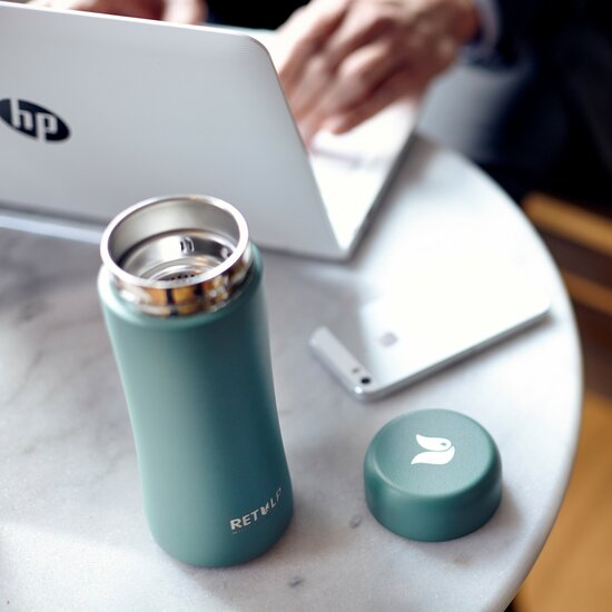 Retulp Teal Green Tumbler warmhoudbeker