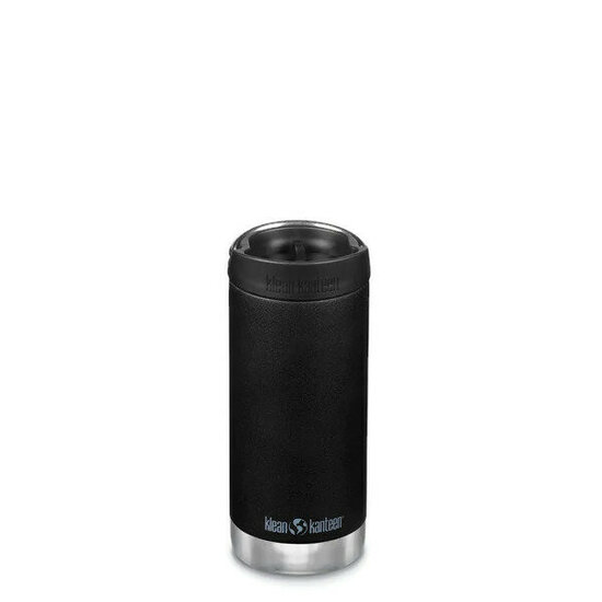 Klean Kanteen TKwide dubbelwandige zwarte drinkbeker