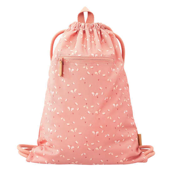 Fresk Butterfly swimming bag, r-PET zwemtasje roze vlinders