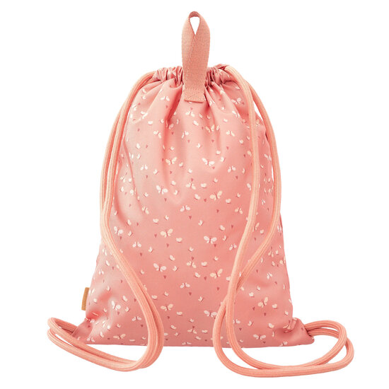 Fresk Butterfly swimming bag, r-PET zwemtasje roze met vlinders
