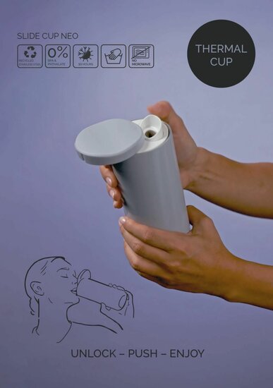 Chic Mic Slide Cup Neo met schuifdeksel
