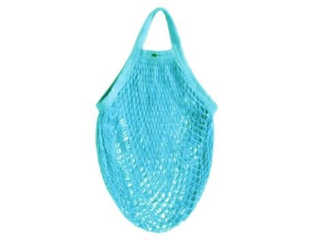 Blauw Biologisch katoenen nettasje
