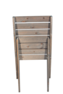 Granny Chair van geolied dennenhout ingeklapt