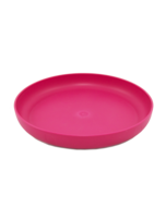 Ajaa teller pink, knalroze bord van duurzaam bioplastic verkrijgbaar bij GreenPicnic
