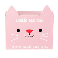 Doosje Cookie the Cat babysokjes Rex London