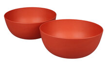 Zuperzozial Boost Bowls Terra Red - bioplastic kommen rood