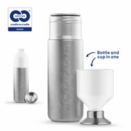 De dopper Steel 1100ml met losse beker