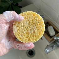 A Slice of Green facial sponge van plantaardig cellulose