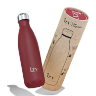 Bordeauxrode thermosfles van Izy