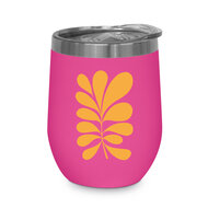GreenPicnic - Thermos reisbeker van rvs - PPD thermo mug Paula Pink