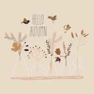 BambooNapkin Hello Autumn eco servetten van bamboevezels