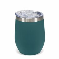 REX London rubber coated Travel Cup Petrol Blauw 350ml