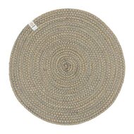 ReSpiin Jute Tablemat  Natural Grey- verkooppunt GreenPicnic