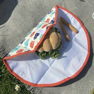 Keep Leaf foodwrap Robot, biologisch katoenen lunch wrap
