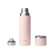 Qwetch thermosfles met drinkbeker dop in roze