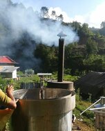 Productie natuurlijke zeep van Koseli in Nepal