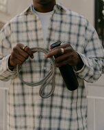 Dopper Cord Sandy Black, draagkoord voor drinkfles