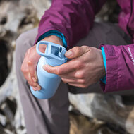 KLean Kanteen Classic met flip seal sport cap Clear Sky