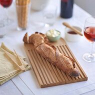 Snijplank van bamboe met brood, Bambu Arch Bread Board