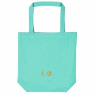 Achterkant Yin Yang shopper van Moses bij Greenpicnic