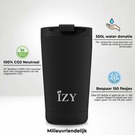 Greenpicnic- Koffiebeker van dubbelwandig roestvrij staal