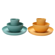 Bioplastic servies voor de camping bij Greenpicnic