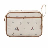 Fresh washbag Rabbit Sandshell bij Greenpicnic