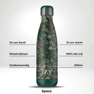 GreenPicnic - Thermosfles PIP Studio Tutti I Fiori print van Izy bottles