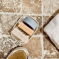 Bamboe zeepbakje met uitlekschaal Ekobo