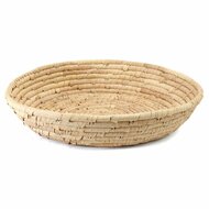 GreenPicnic - Palmblad schaal, Fairtrade gevlochten in Bangladesh - Korb Sonnentaler