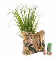 Go Round Strelizia shopper met tropische print