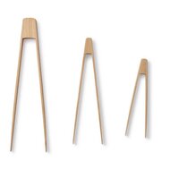 Bamboe houten keukentangen - Bambu Tongs in 3 maten