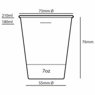 Afmetingen kartonnen koffiebeker Greenpicnic