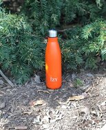 Izy bottle sandstone orange, rvs thermosfles